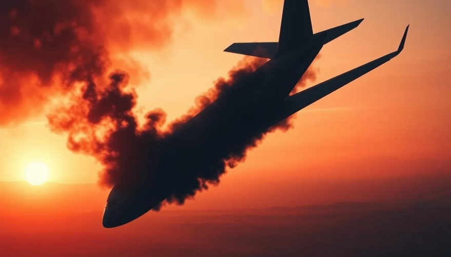 o que significa sonhar com avião caindo