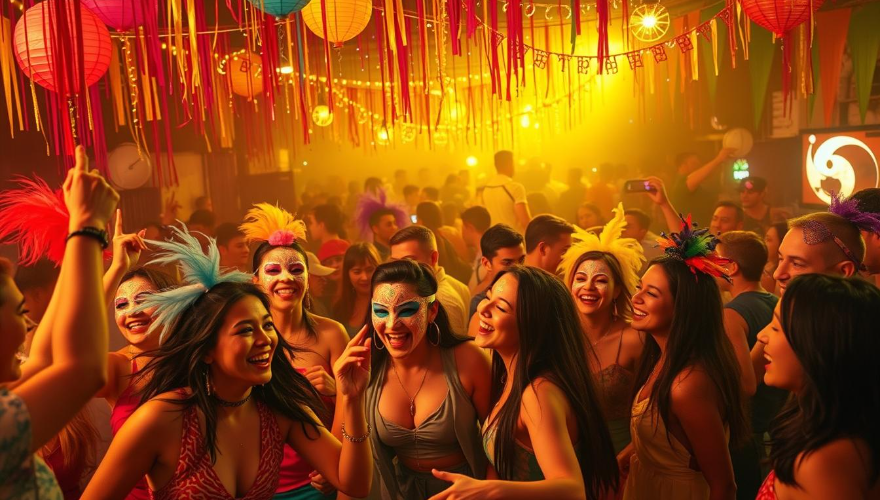 o que significa sonhar com festa