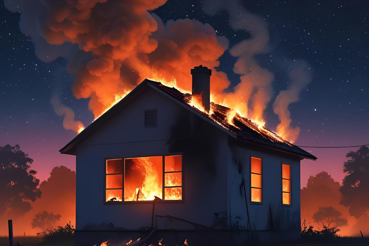 o que significa sonhar com a casa pegando fogo