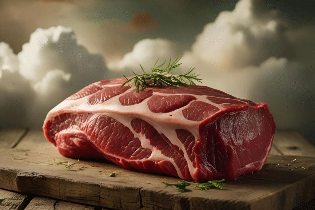 o que significa sonhar com carne crua