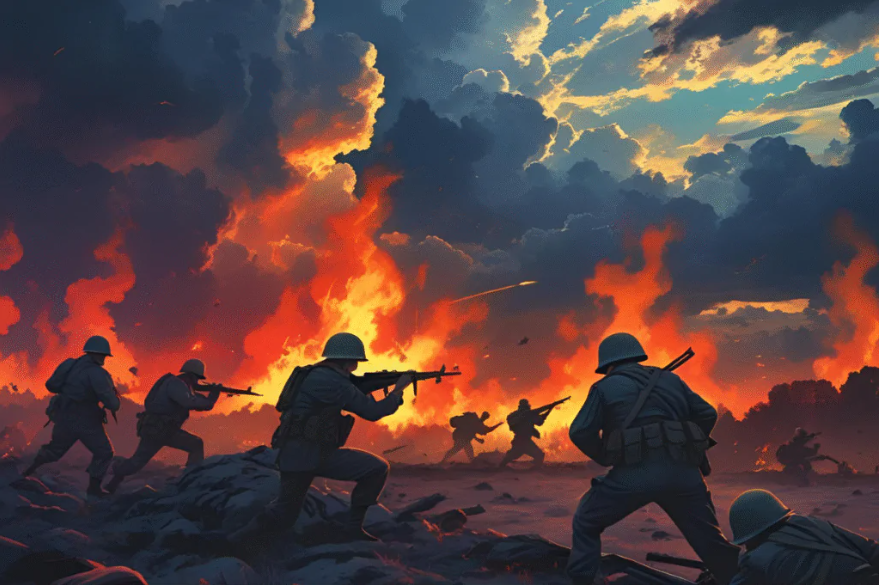 o que significa sonhar com guerra