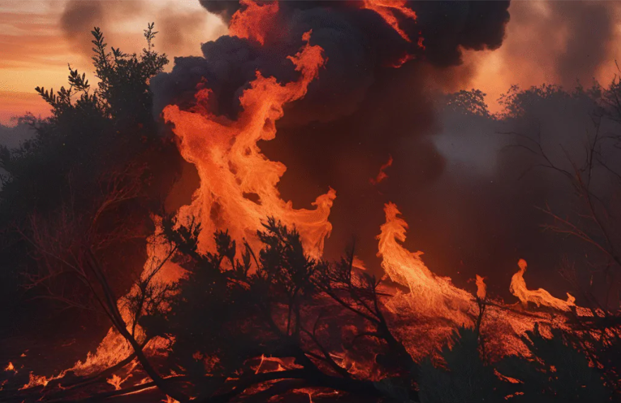 o que significa sonhar com incêndio