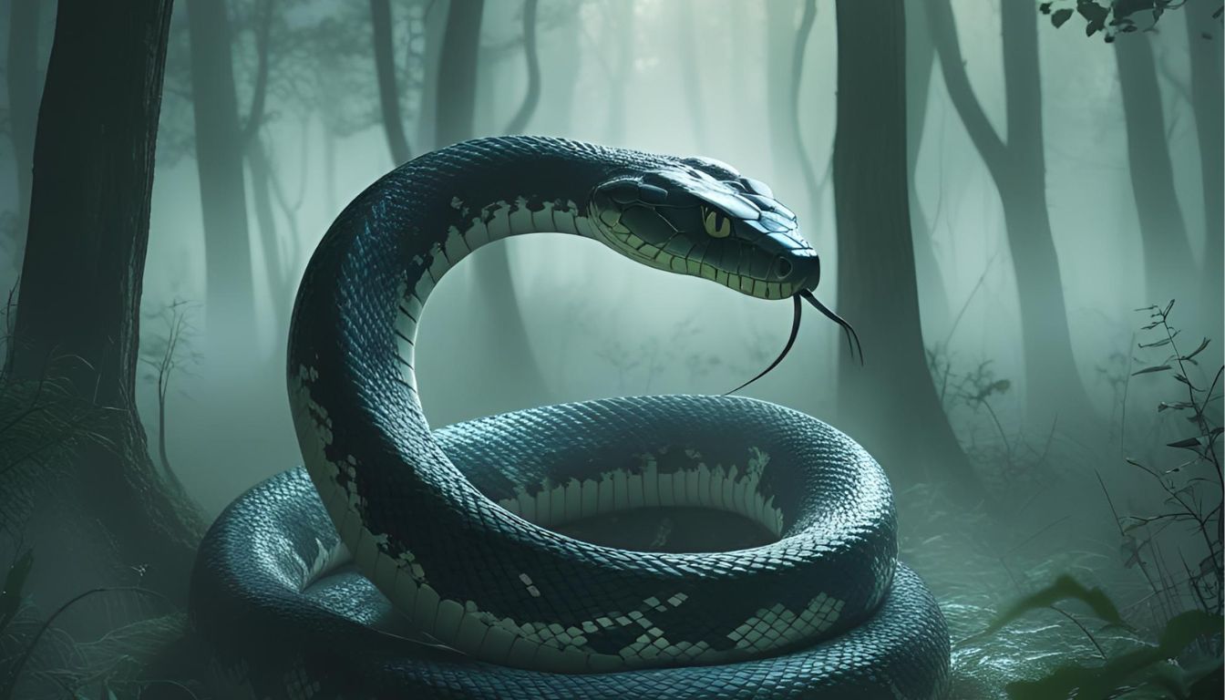 O que significa sonhar com cobra gigante