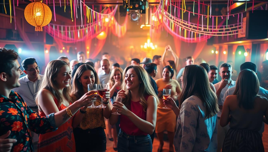 o que significa sonhar com festas