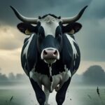 O que significa sonhar com vaca brava