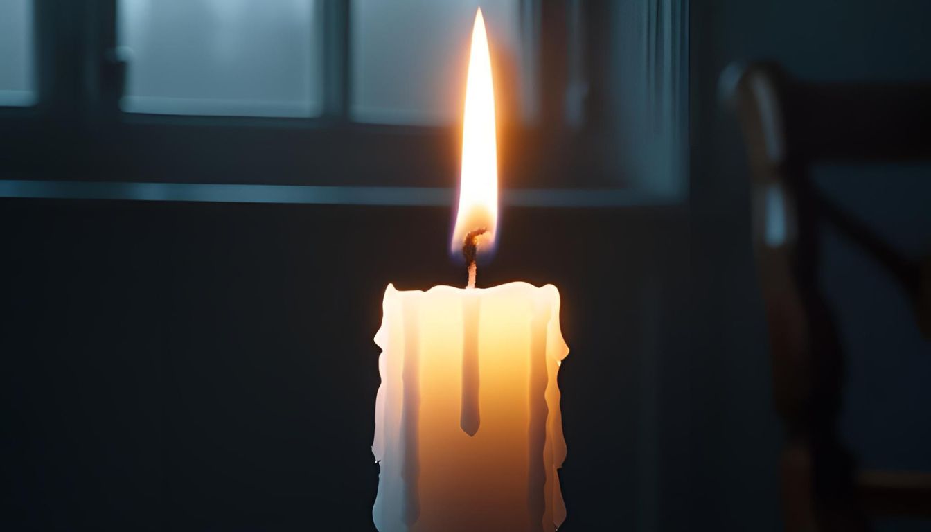 O que significa sonhar com vela branca acesa