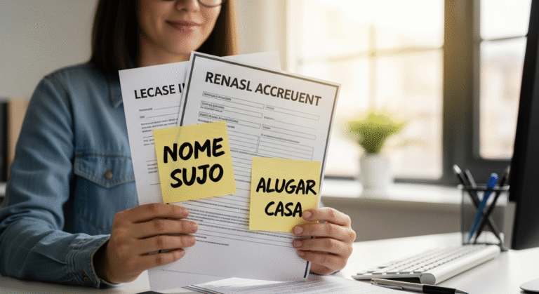 Como conseguir alugar uma casa mesmo com nome sujo?