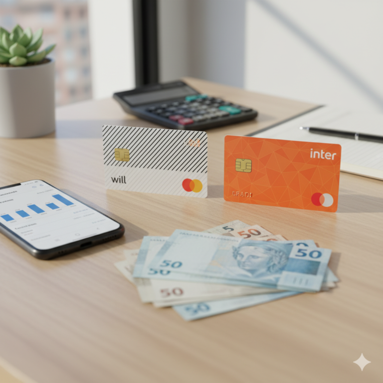 qual o melhor cartão de crédito will ou inter