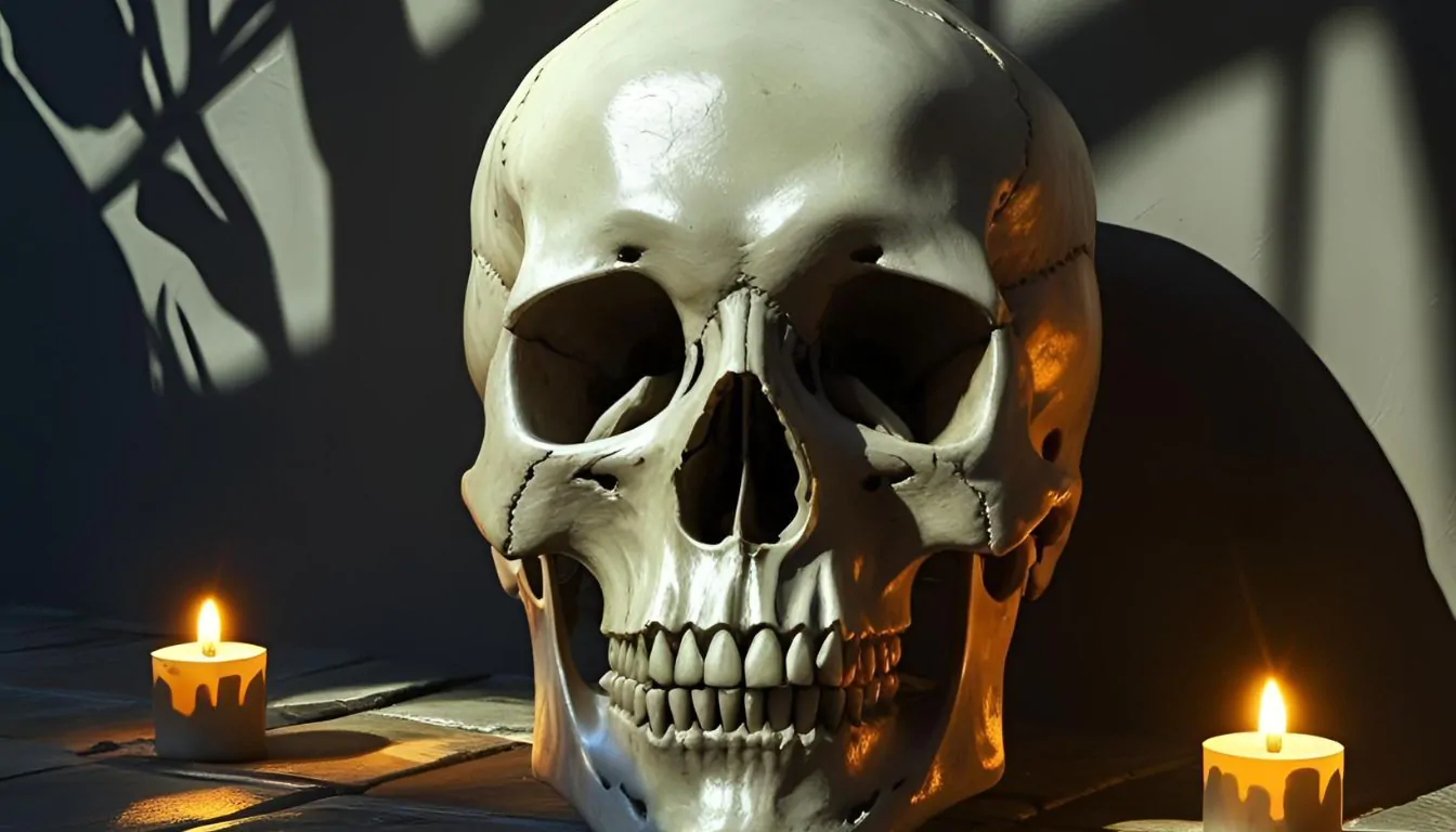 O que significa sonhar com caveira