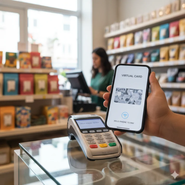 como usar cartao de credito virtual em loja fisica